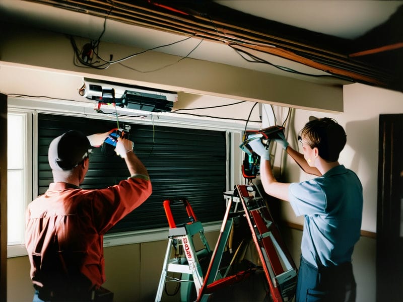 Benefits of upgrading to a garage door with advanced security measures